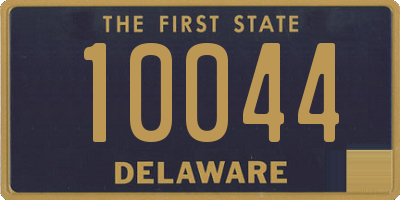 DE license plate 10044