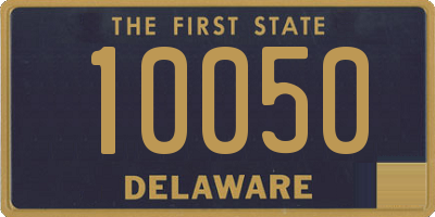 DE license plate 10050