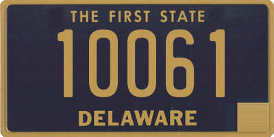 DE license plate 10061