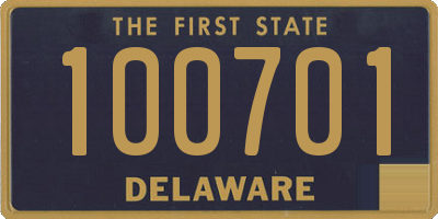 DE license plate 100701