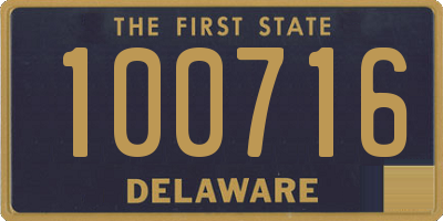 DE license plate 100716