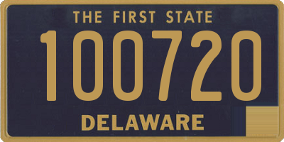 DE license plate 100720