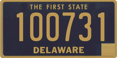 DE license plate 100731