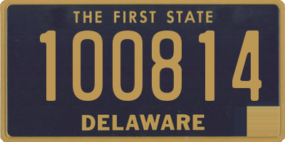 DE license plate 100814