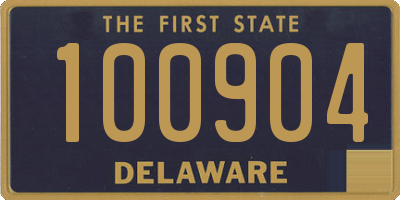 DE license plate 100904