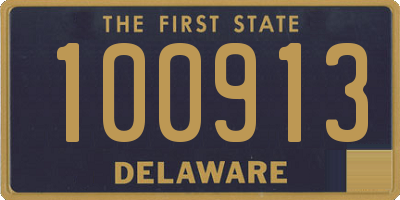 DE license plate 100913