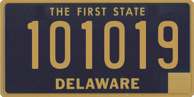 DE license plate 101019
