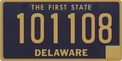 DE license plate 101108