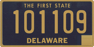 DE license plate 101109