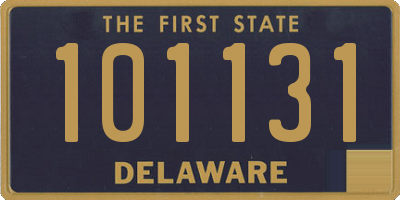 DE license plate 101131