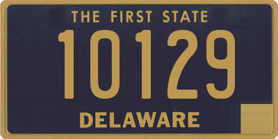 DE license plate 10129