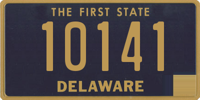 DE license plate 10141