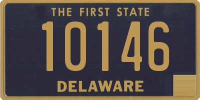 DE license plate 10146