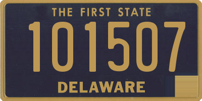 DE license plate 101507