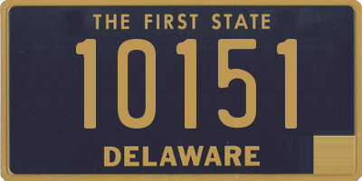 DE license plate 10151