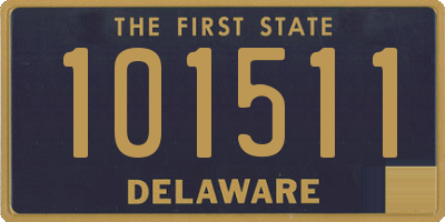 DE license plate 101511