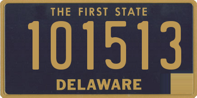 DE license plate 101513