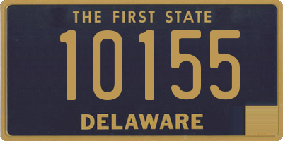 DE license plate 10155