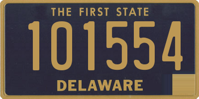DE license plate 101554