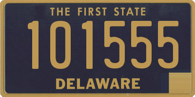 DE license plate 101555