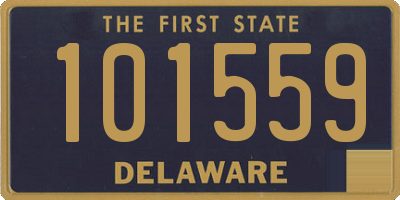 DE license plate 101559