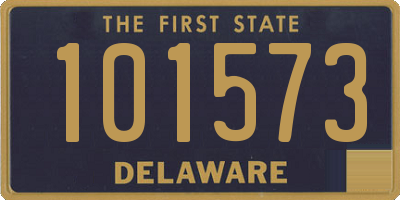 DE license plate 101573