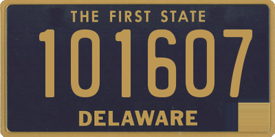 DE license plate 101607
