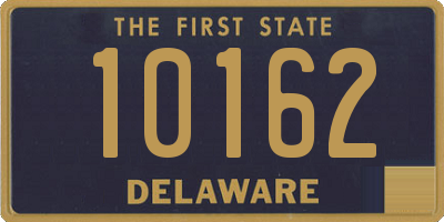 DE license plate 10162