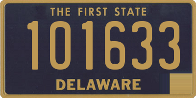 DE license plate 101633