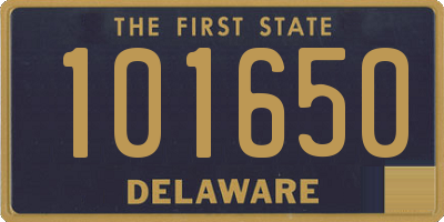 DE license plate 101650