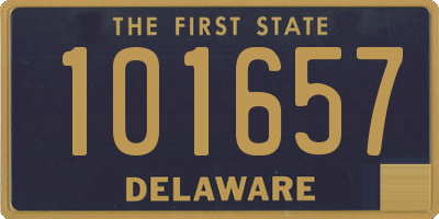 DE license plate 101657