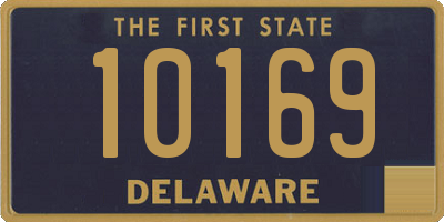 DE license plate 10169