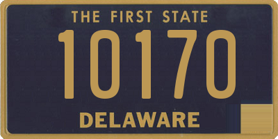 DE license plate 10170