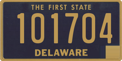 DE license plate 101704