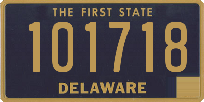 DE license plate 101718