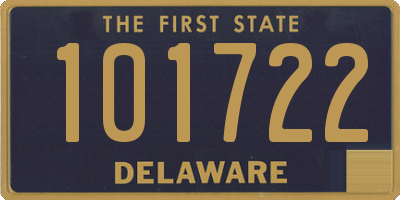 DE license plate 101722