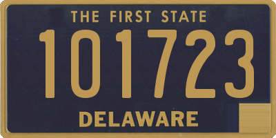 DE license plate 101723