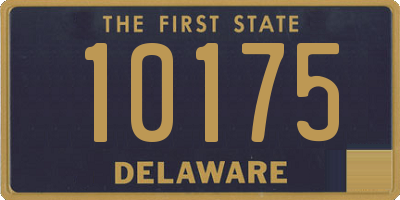 DE license plate 10175