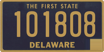 DE license plate 101808
