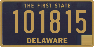 DE license plate 101815