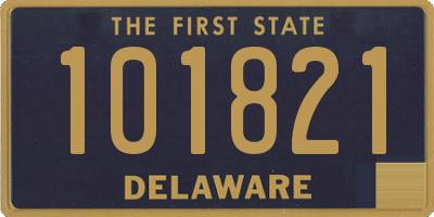 DE license plate 101821