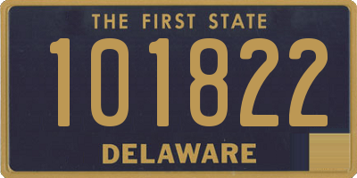 DE license plate 101822