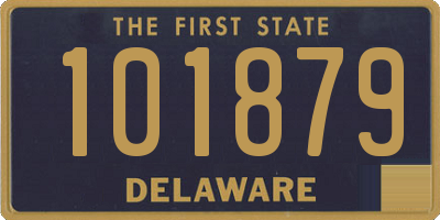 DE license plate 101879