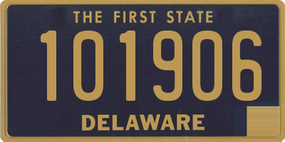 DE license plate 101906
