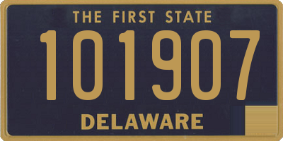 DE license plate 101907