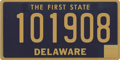 DE license plate 101908