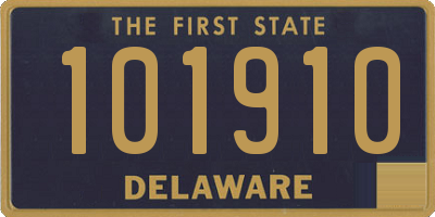 DE license plate 101910