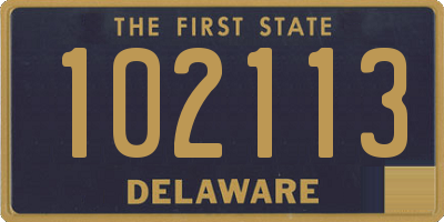 DE license plate 102113