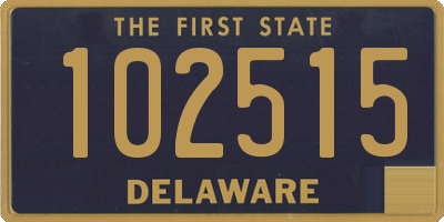 DE license plate 102515