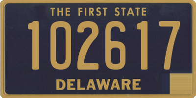 DE license plate 102617